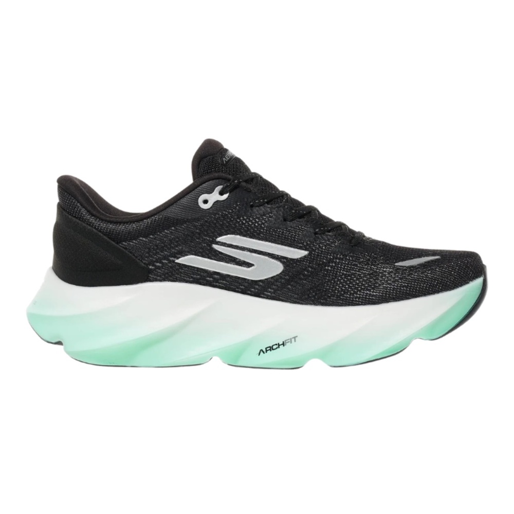 Skechers Womens SKX Aero Burst Sneaker. Black/White.172210/BKW